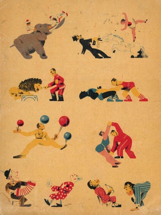 Le Cirque Anim&eacute;. Album-Jeu du P&egrave;re Castor. Compositions de A. Mentzel.