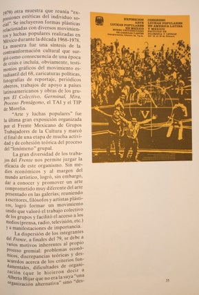 De Los Grupos Los Individuos: Artistas Plásticos de los Grupos Metropolitanos. Museo de Arte Carrillo Gil, Junio-Agosto 1985.