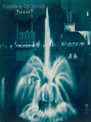 Extensive Collection of Souvenir Postcards from Exposition Internationale des Arts Décoratifs et Industriels Modernes of 1925 in Paris.
