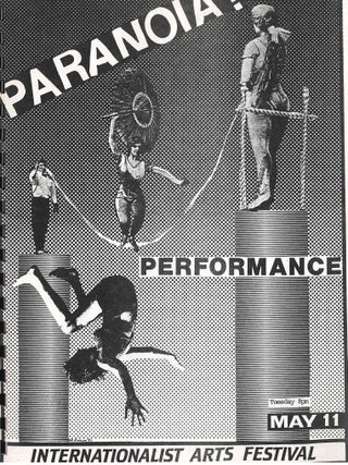 Internationalist Arts Festival. Anti-World War 3 and for the Future. May 1-29.