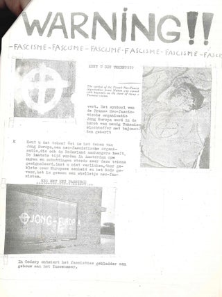 Image. Witte Pers Zondagsblad. Nos. 1 (8 July 1966) through No. 8 (24 September 1966) (all published).