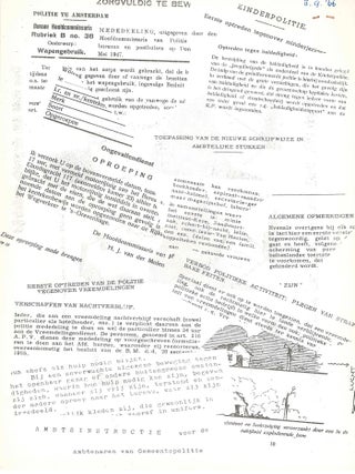 Image. Witte Pers Zondagsblad. Nos. 1 (8 July 1966) through No. 8 (24 September 1966) (all published).