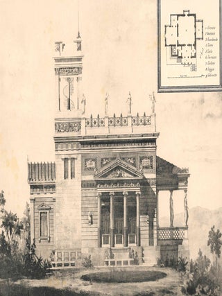 L'Architettura Moderna alla Prima Esposizione Italiana di Architettura. Torino 1890. Disegni di Progetti e di Opere Architettoniche.