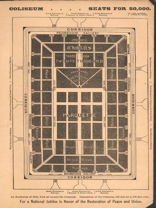 National Peace Jubilee and Musical Festival In Boston, 1869. (Title from cover).