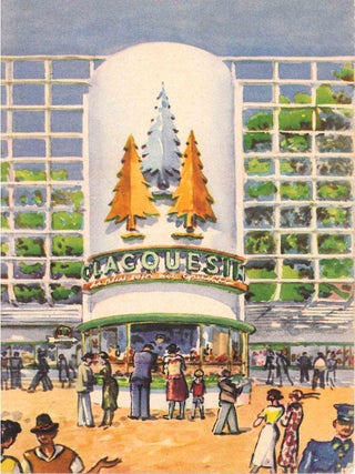 Extensive Collection of Souvenir Postcards from the Exposition Internationale des Arts et Techniques dans la Vie Moderne of 1937 in Paris.