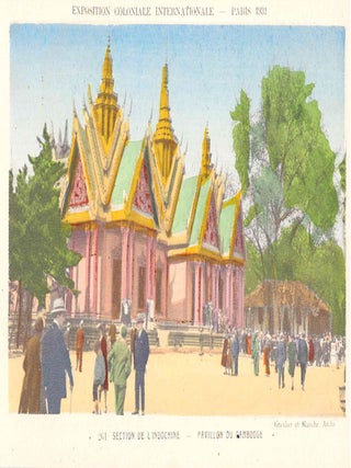 Significant Collection of Souvenir Postcards from the Exposition Coloniale Internationale (Paris Colonial Exposition) of 1931.