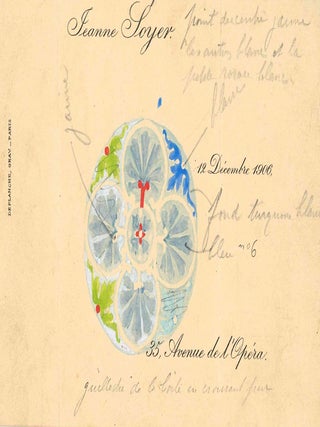 Book ID: 53685 Archive of Original Watercolors and Sketches for Enameled Boxes and Cases....