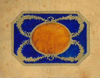 Archive of Original Watercolors and Sketches for Enameled Boxes and Cases.