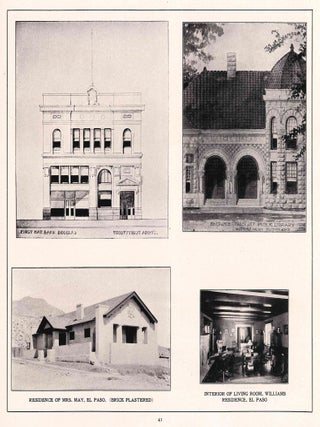 Trost & Trost, Architects. El Paso, Texas, 1907.