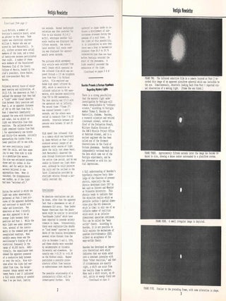 Vestigia Newsletter. Investigation - Education - Research. No. 1 (1976) through Vol. III, No. 1 (Spring 1979) (all published?)