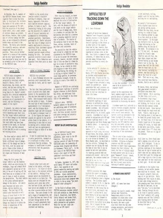 Vestigia Newsletter. Investigation - Education - Research. No. 1 (1976) through Vol. III, No. 1 (Spring 1979) (all published?)