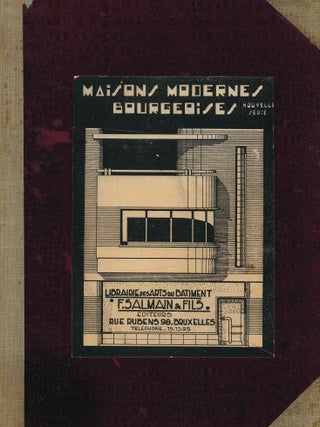 Book ID: 53692 Maisons modernes bourgeoises: Nouvelle serie