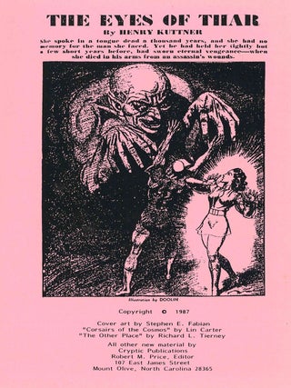 Astro-Adventures: Tales of Scientifiction. No. 1 (January 1987) through No. 8 (June 1989) (all published).