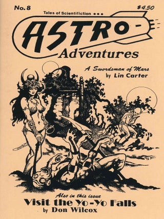 Astro-Adventures: Tales of Scientifiction. No. 1 (January 1987) through No. 8 (June 1989) (all published).