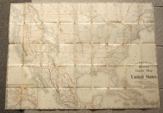 Book ID: 53704 The Rand McNally Railway Guide Map of the United States, With Portions of...