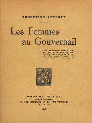 Les Femmes au Gouvernail.