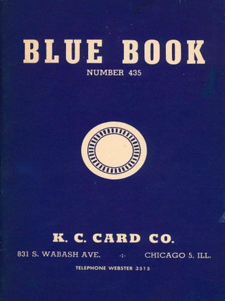 Collection of 14 H.C. Evans and K.C. Card Co. Gambling and Amusement Park Supply Catalogs.