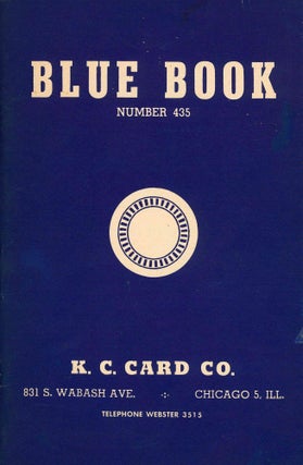 Collection of 14 H.C. Evans and K.C. Card Co. Gambling and Amusement Park Supply Catalogs.