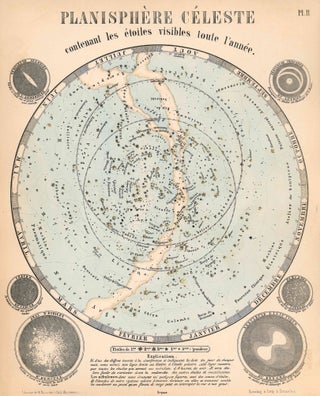 Astronomie Populaire ou Description des Corps Célestes. Avec atlas en tableaux transparents, a l'usage des gens du monde.