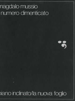 Book ID: 53731 Il Numero Dimenticato. Magdalo Mussio