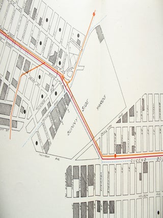Book ID: 53736 Collection of 11 Color Route Maps from the Fifth Avenue Coach Company