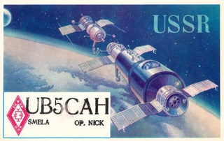 Book ID: 53737 Two Albums of Global QSL Ham Radio Cards