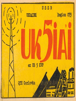 Two Albums of Global QSL Ham Radio Cards.