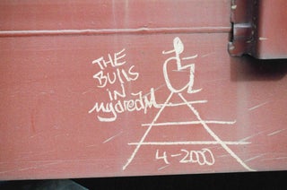 Collection of Photographs of American Freight Train Graffiti.
