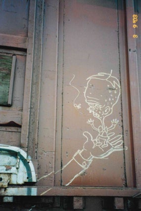 Collection of Photographs of American Freight Train Graffiti.