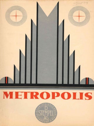 Book ID: 53745 Metropolis. D. Stempel AG
