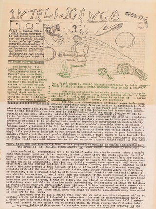 Intelligence Quotient. Vol. I, Nos. 1 (March 1944) and 2 (June 1944) (all published).