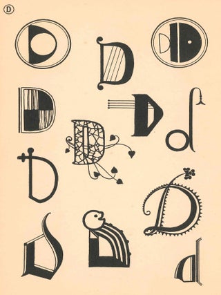 Eibun zuan monoguramushu. [English Styles of Monograms.]