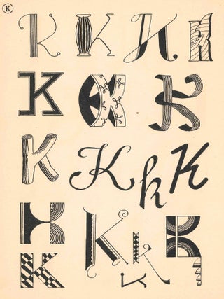 Eibun zuan monoguramushu. [English Styles of Monograms.]