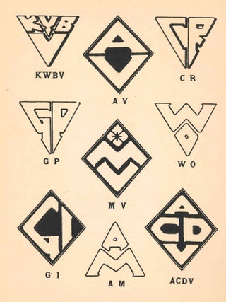 Eibun zuan monoguramushu. [English Styles of Monograms.]