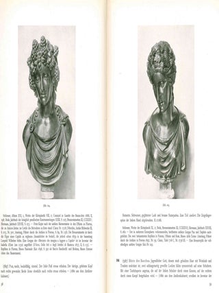 Die Bronzeplastiken: Statuetten, Reliefs, Gerate und Plaketten.